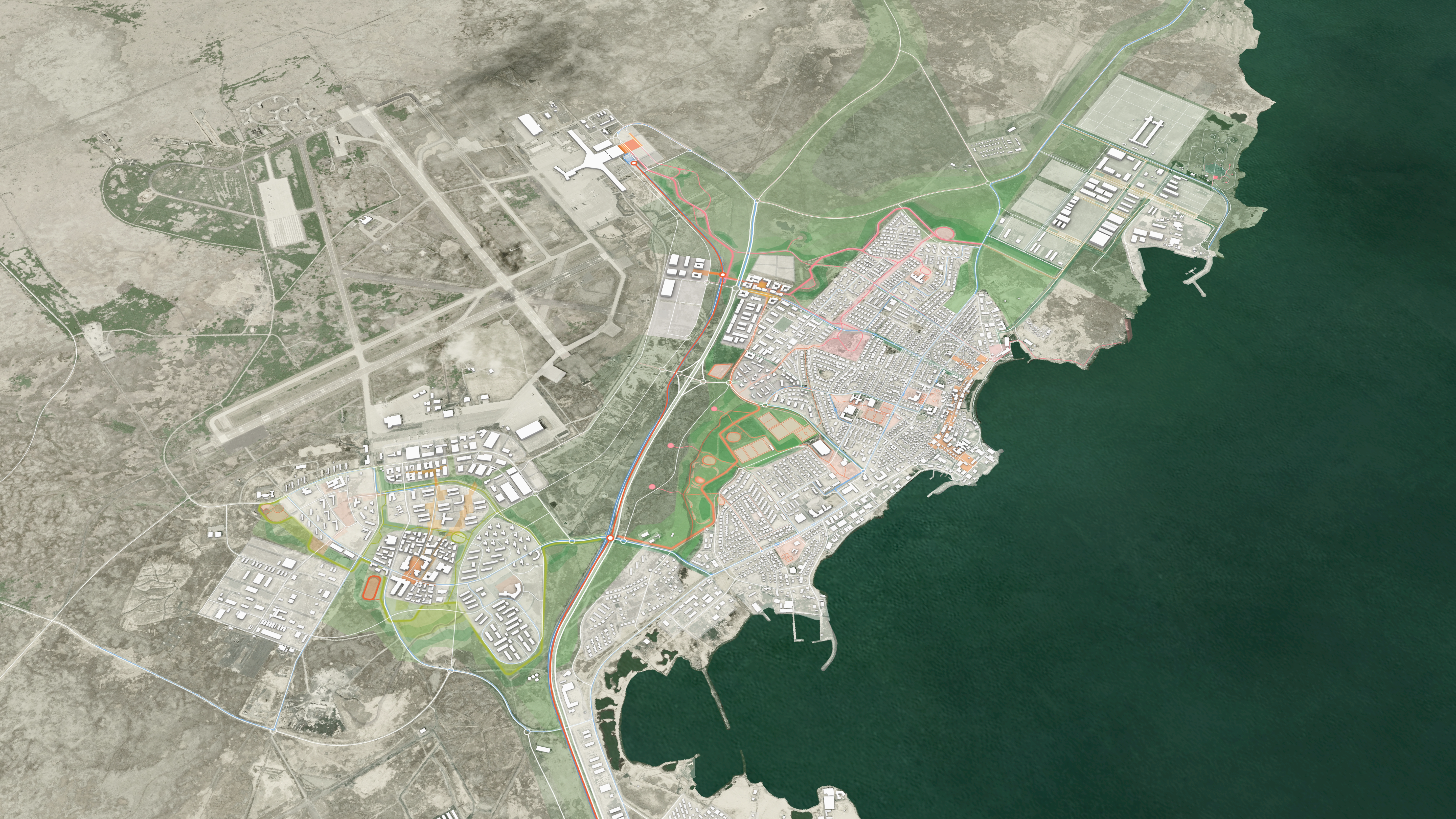 KCAP Progress Master Plan for Keflavík Airport Area